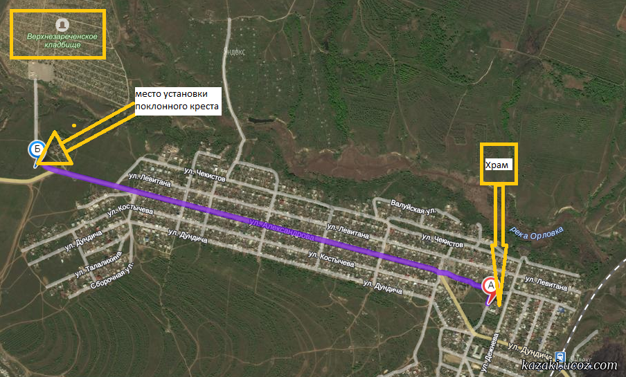 Новое ворошиловское кладбище волгоград карта